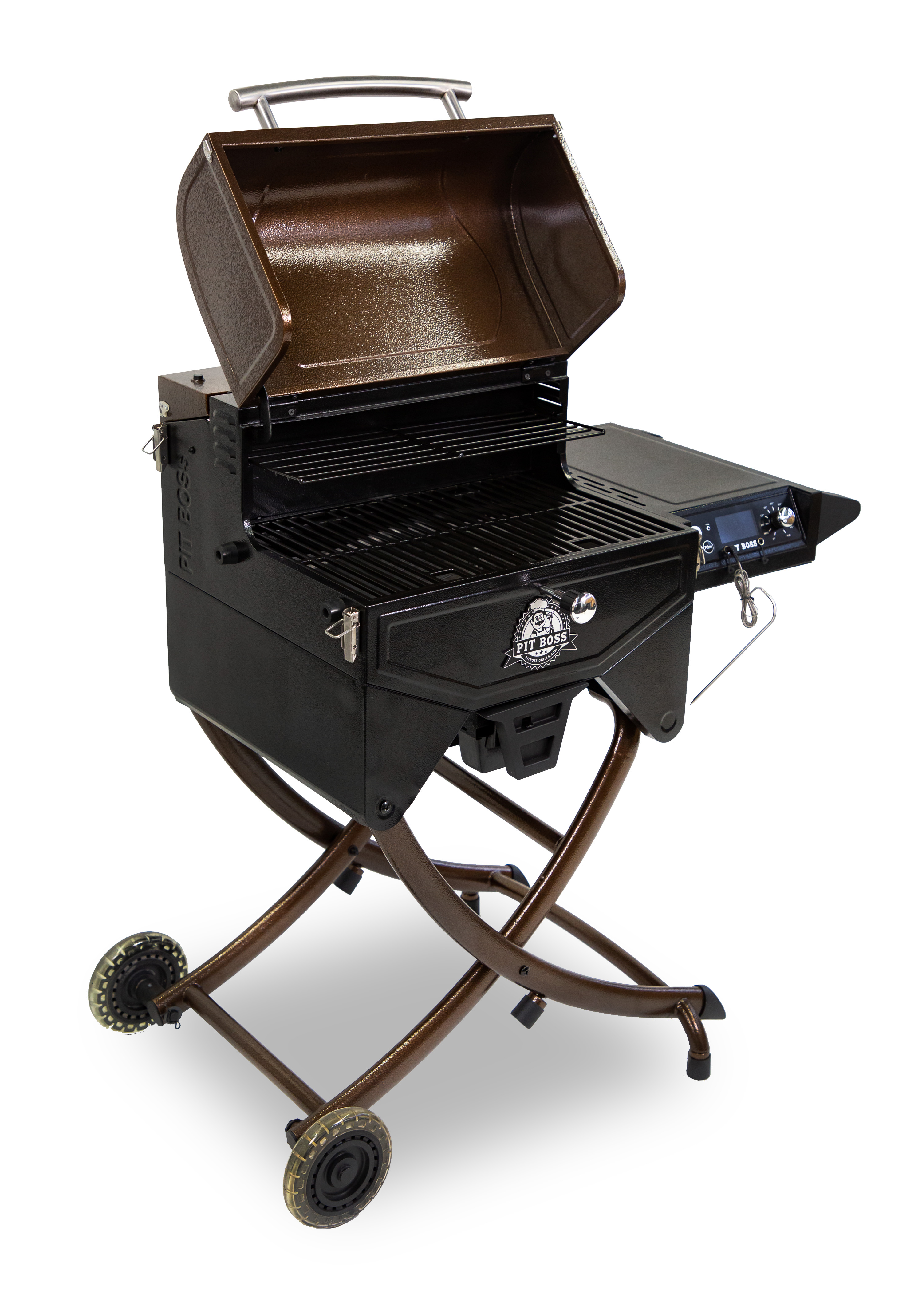 Pit Boss 10697 25 Inch Portable Wood Pellet Grill with 256 Sq. In