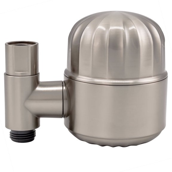 Westbrass SAF-07 In-Line Shower Head Filter Attachment For Shower Arm, Satin Nickel