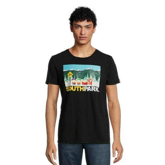 South Park, Mens Apparel Graphic T-Shirt, Sizes S-3XL, in VHS Box Package (Men's Big & Tall)