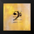 thumbnail image 2 of Loreth, Lanie 12x12 Black Modern Framed Museum Art Print Titled - Bass Clef, 2 of 5