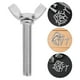 thumbnail image 1 of MERRYHAPY 10Ud Tornillos De Mano Con Alas Inoxidable Para Fijación Segura En Reparaciones Mecánicas, 1 of 8