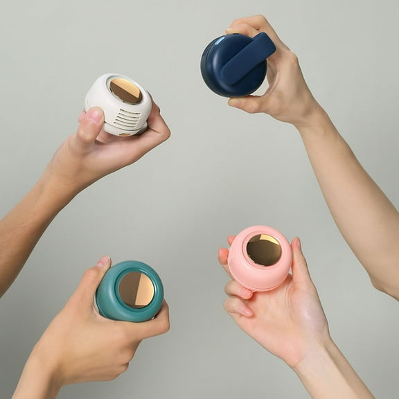 Cheers.US Handheld Fan Clip Design 360 Degree Adjustable Eco-friendly and Durable Compact Mini Fan