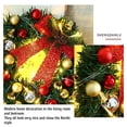 thumbnail image 3 of Xmas Wreath,Xmas Wreath with 20 Branch Lights Christmas Garland Light String High-End Performance, 3 of 12