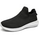 thumbnail image 1 of Xishao Zapatillas de Tenis Casuales cómodos Ligeras Transpirables Caminata para Mujer Negro 23.0 cm Negro 23.0 cm Xishao ropa, 1 of 2