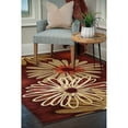 thumbnail image 2 of United Weavers Contours Dahlia Terracotta Accent Rug 1'10" x 2'8", 2 of 2