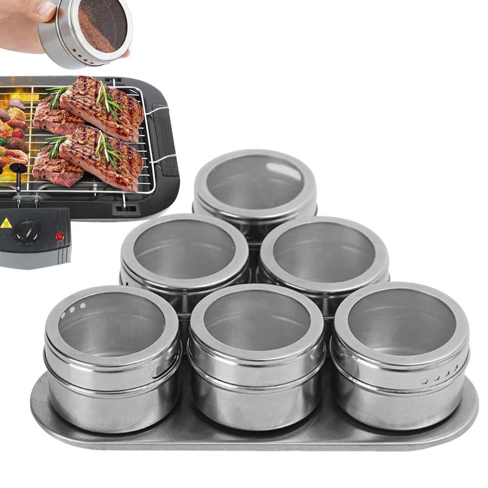 Tohuu Spice Jars Clear Spice Storage Spice Containers