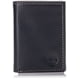 thumbnail image 1 of Billetera Timberland para hombre con triple pliegue de piel con ventana de identificación, color negro, 1 of 5