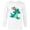 White, variant on Disney and Pixar’s Monsters Inc Sulley and Boo Cutout - Long Sleeve T-Shirt for Men - Customized-White