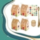 thumbnail image 3 of Paquete de 24 cajas de caramelo de Navidad Set Kraft Paper Holiday Bocadillos Bolsas de regalo Año Nuevo Atmósfera Embalaje Galletas Adorno Tipo 1 sidaley HA009756-01, 3 of 6