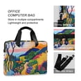 thumbnail image 4 of FORMRS 16" Laptop Bag Carrying Sleeve Case with Handle Travel Shoulder Briefcase, Art Path, 4 of 8