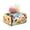 Multicolor, variant on Baby Tissue Box Montessori Toy, Non-tearable Crinkle Tissue Sensory Toy, Fine Motor Finger Exercise Early Educational Toy for Toddlers
