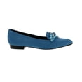 thumbnail image 4 of Bellini Fabulous Ii Women Slip-on Shoes In Blue Microsuede, 4 of 6