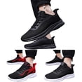 thumbnail image 2 of Men's Running Shoes Outdoor Breathable Lightweight Walking Running Shoes Casual Lace Up Running Shoes, 2 of 6