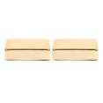 thumbnail image 4 of p>Couverture de Micro Guitare Fermée Couverture de Micro Humbucker Couverture de Micro Laiton Couverture de Micro Double Bobine Couverture de Micro 2PCS Guitare Électrique Couverture de Micro Fermé Type Scellé Humbucker, 4 of 7