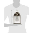 thumbnail image 4 of Sea Gull Lighting New Castle 8592001 Outdoor Wall Lantern, 4 of 5