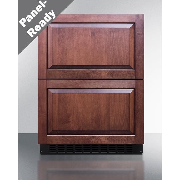 18" deep 24" wide undercounter ADA height drawer refrigerator