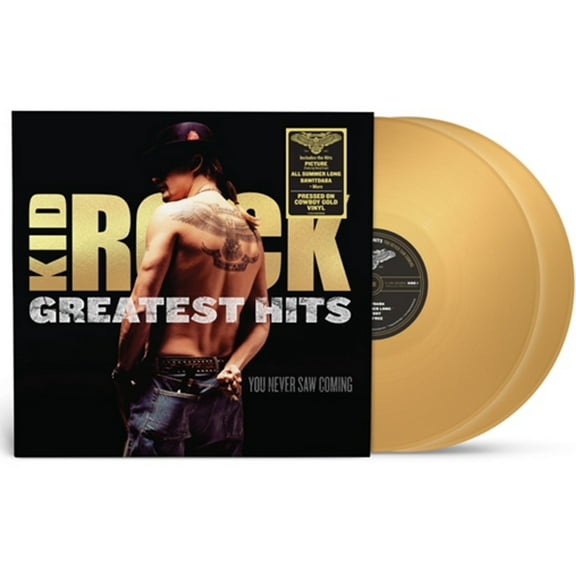 Kid Rock - Greatest Hits You Never Saw Coming - Gold Colored Vinyl - Music & Performance