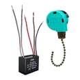 thumbnail image 2 of oshhni Ceiling Fan Switch High Performance Cabinet Light Replacement s 5 Wire Bronze Chain, 2 of 8