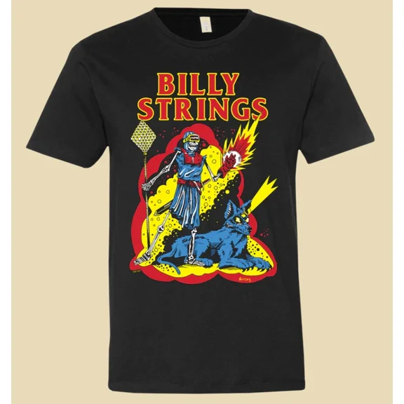 Billy Strings Black T-Shirt Unisex Cotton Tee S-5XL M119