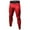 Red, variant on Aayomet Mens Tight Fitness Running Stretch Basketball Base Training Compression Pants Fitness Pants (L,Grey)