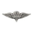 thumbnail image 6 of Army Parachute Rigger Badge Regulation Size Silver Oxide, 6 of 6
