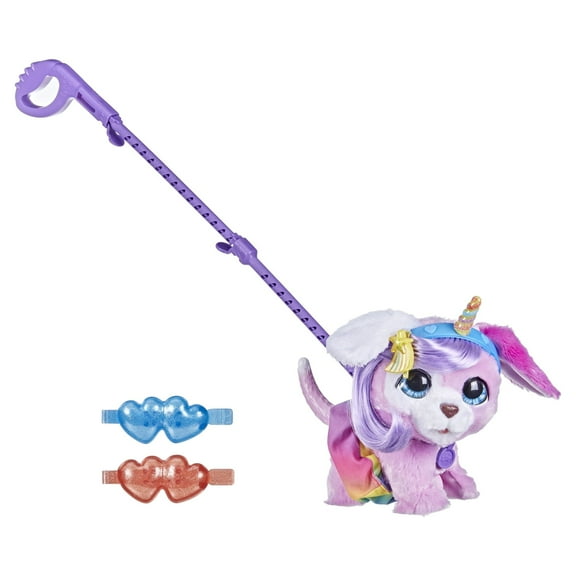 furReal Glamalots (Puppy), Toys for Kids Ages 4 and Up, 6 Grooming Accessories