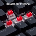 thumbnail image 6 of HyperX Alloy Rise Mini Wired Mechanical Gaming Keyboard, Black, 6 of 16