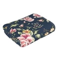 thumbnail image 3 of Kll Vintage Floral Ultra Absorbent & Soft Hand Towels For Bath, Hand, Face, Gym And Spa-27.5x16in, 3 of 9