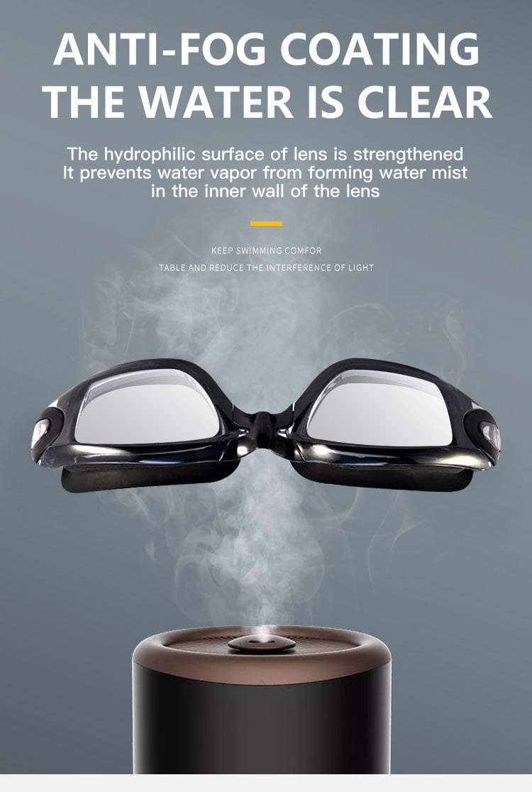 Swim Goggles No Leaking Anti-Fog Pool Goggles Swimming Goggles for Adult Men Women Youth UV Protection 180° Clear Vision 