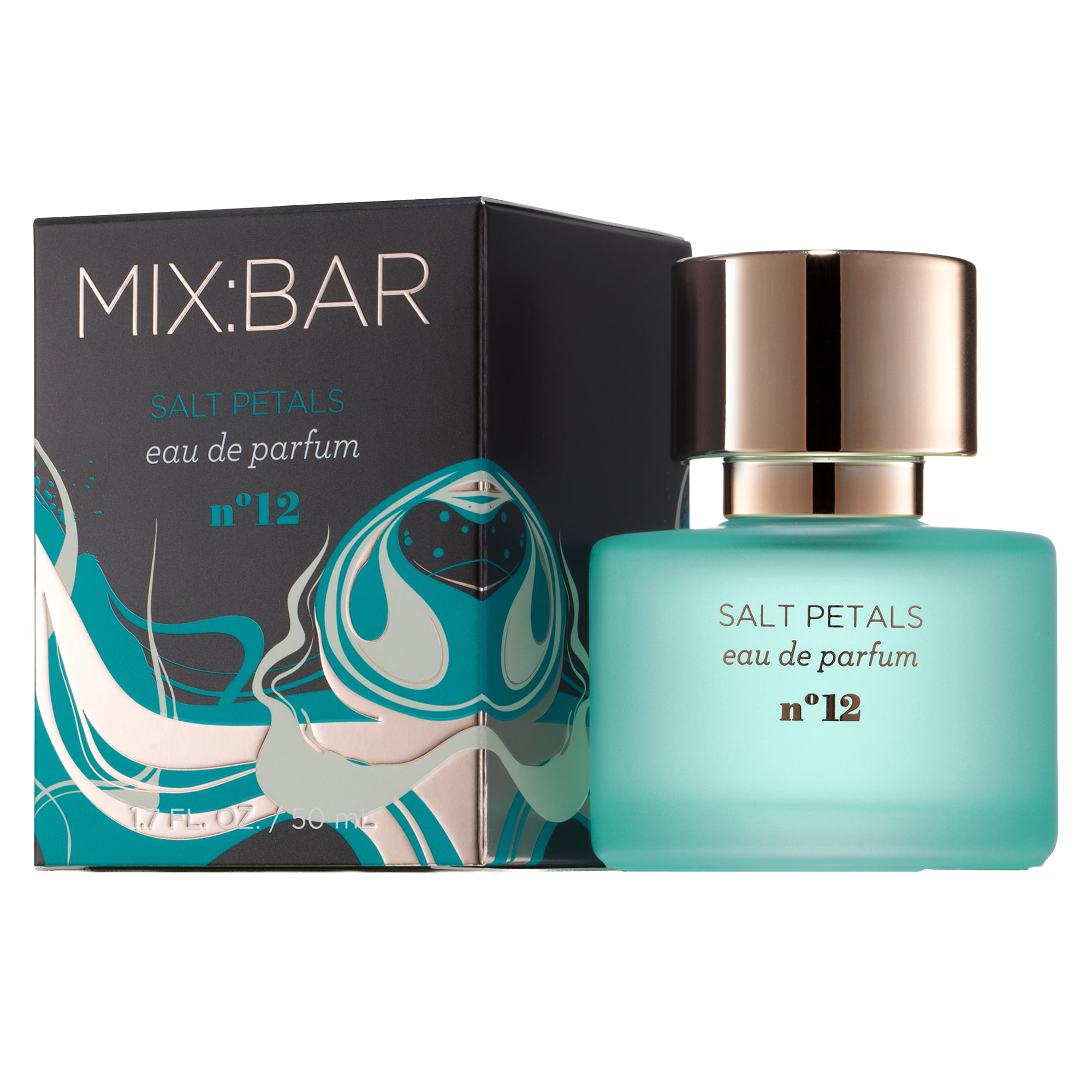 MIX:BAR Salt Petals Perfume, Fragrance for Women, 1.7fl oz