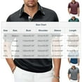 thumbnail image 3 of Xuniizn Mens T Shirts, Solid Color Button Down Short Sleeve Casual Loose Dress Shirts with Pockets, Plus Size Soft Breathable Golf Performance Tees, S-3XL, 3 of 6