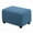 Blue, variant on Ottoman Cover Rectangle, Stretch Ottoman Slipcovers 1 Piece Footstool Protector Covers Plaid Storage Ottoman Slipcover with Elastic Bottom for Living Room -Blue-Large
