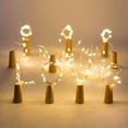 thumbnail image 4 of Guirnalda de luces Aluan para botellas de vino, 12 LED, paquete de 10, 4 of 8