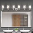 thumbnail image 3 of Livex Lighting - Middlebush - 6 Light Bath Vanity in New Traditional Style - 55, 3 of 17