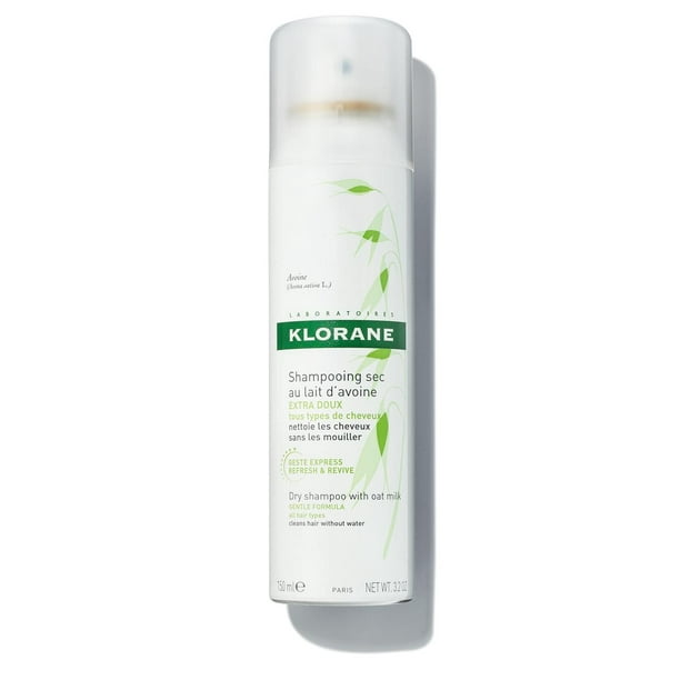 Klorane Klorane Dry Shampoo with Oat Milk, Aerosol, 3.2 Oz Walmart