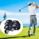 thumbnail image 5 of 10 unids/set de neopreno para palos de Golf, cubierta protectora para cabeza de hierro, se adapta a todas las marcas, alto rendimiento Negro Soledad Cubierta de cabeza de hierro de golf, 5 of 8