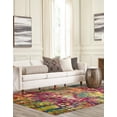 thumbnail image 6 of Unique Loom Jardin Collection Area Rug - Ivy (10' x 13' 1" Rectangle Multi/Cream), 6 of 7
