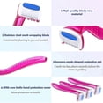 thumbnail image 5 of 12 Pcs Rasoir pour Femmes Tondeuse Bikini Accessoires de Voyage Durables Rasoirs pour Femmes Rasoir Épilation du Pubis Rasoir de Beauté Rasoir de Type T pour le Corps Cosmétique T, 5 of 5