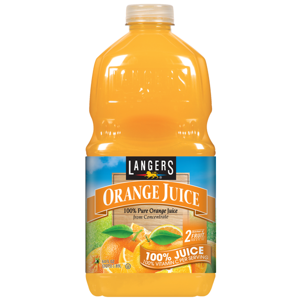 Langers Orange Juice Drink, 64 Fl Oz