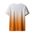 thumbnail image 5 of Chiccall Mens Gradient T Shirts Casual Soft Summer Short Sleeve Tees Stretch Crew Neck Pullover, 5 of 6