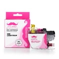 thumbnail image 1 of Cartouche d'Encre Magenta Compatible à Rendement Élevé pour Brother LC3017M - Moustache®, 1 of 4