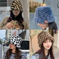 thumbnail image 4 of Women‘s Winter Faux Fur Fuzzy Warm Bucket Hat, 4 of 6