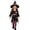 /c33Black28, variant on JCCXIN Toddler Baby Girls Witch Halloween Outfits Ghost Graphic Dress-Up Party Clothes Long Sleeve Dresses With Striped Pants 2 PC Set Trick Or Treat School Carnival Cool Outfit,Black,6-12 Months