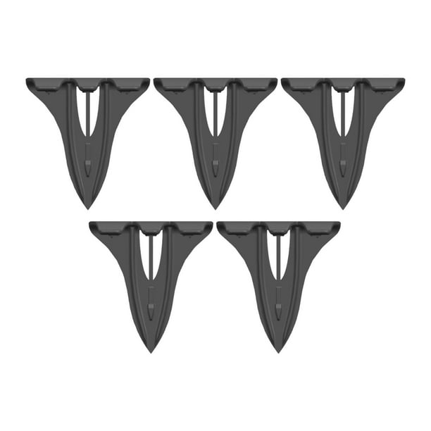 5 clips de drenaje para paneles solares, abrazaderas portátiles para lodo, eliminación de lodo fotovoltaico 3 cm x 3 cm x 1 cm