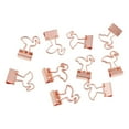 thumbnail image 4 of 10 Piezas Clips Metálicos Sujetapapeles Pinzas de Papel Abrazaderas de Carpeta y Clips Organizador Resorte Fuerte para Oficina Escuela Hogar, 4 of 9