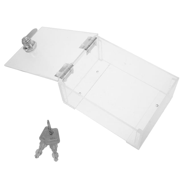 FOMIYES Caja Resistente Al Polvo Y Agua Para Con Cerradura Cubierta Para Uso En Cocina