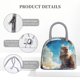 thumbnail image 4 of Disketp Blue Sky Winged Cat Bolsa Térmica para Almuerzo, Lonchera con Abertura Amplia y Gran Capacidad, Organizador Reutilizable para Mujeres, Hombres y Adultos, 4 of 6