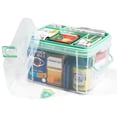 thumbnail image 1 of Caja organizadora de medicamentos HEY FOLY, 14 L, plástico transparente, 1 of 6