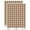 Brown, variant on Ninja Kanji Script 200+ Round Stickers - Black - Gloss Finish - 0.50" Size