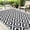 Black & White, variant on Outdoor Rug for Patio,Waterproof Reversible,Non-Slip Large Area Rug for Camping, RV, Deck, Balcony, Backyard, Multiple Sizes & Patterns